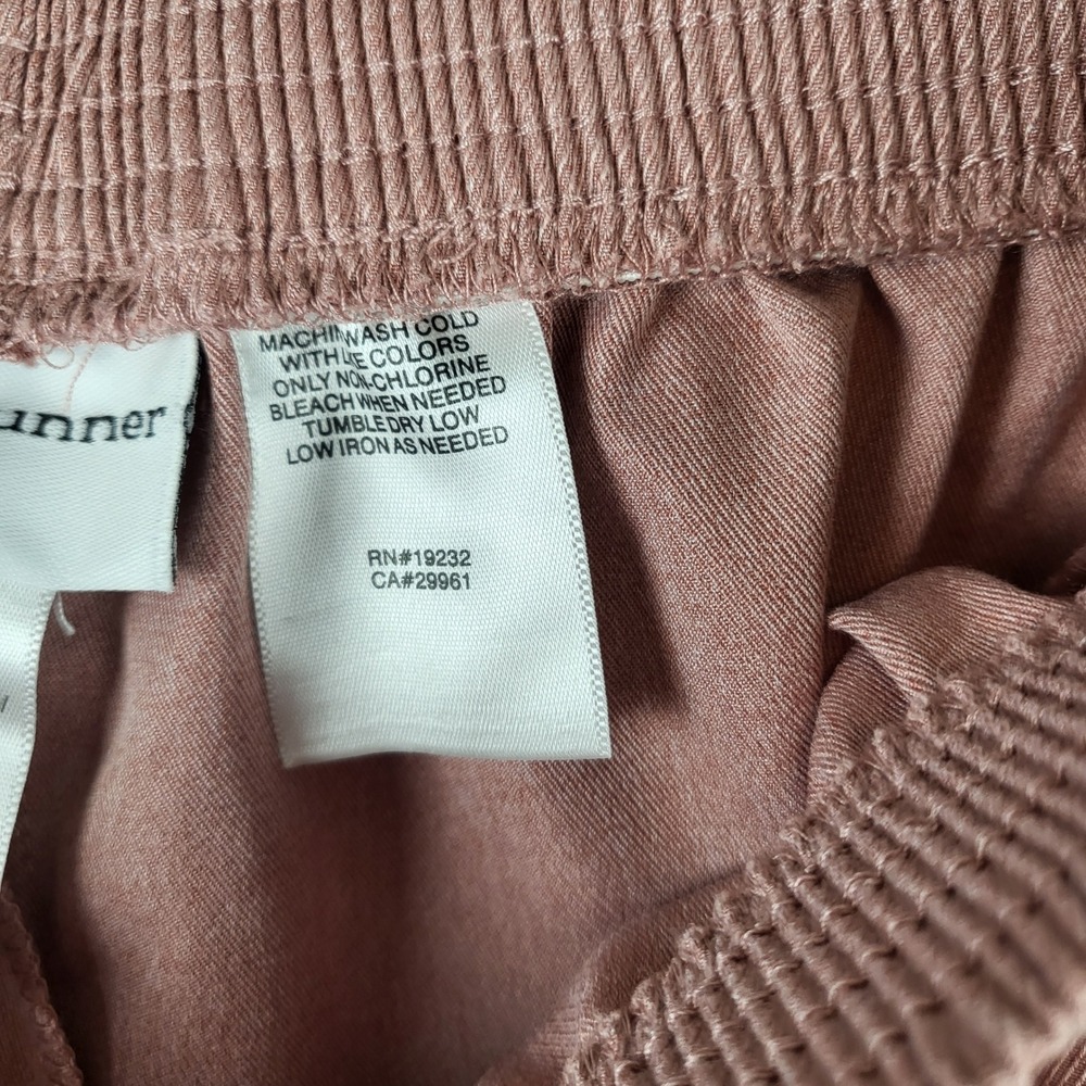 Alfred Dunner Women's Rose Pink Elastic Waist Polyester Pants Size 14 - Picture 5 of 6